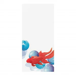 Midori "Paper" series letter Marble goldfish pattern 16sheets