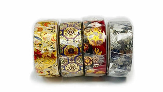 mt Masking tape 4-volume set Kyoto kimono set foil stamping Japanese pattern