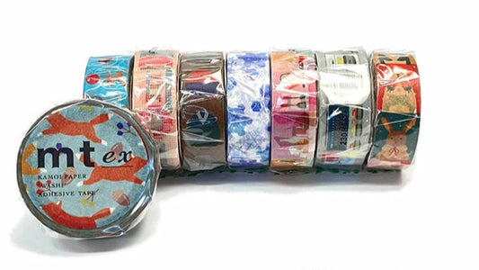 mt Masking tape 8 roll set winter pattern set