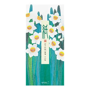 Midori "Paper" Series Letter Daffodil Pattern